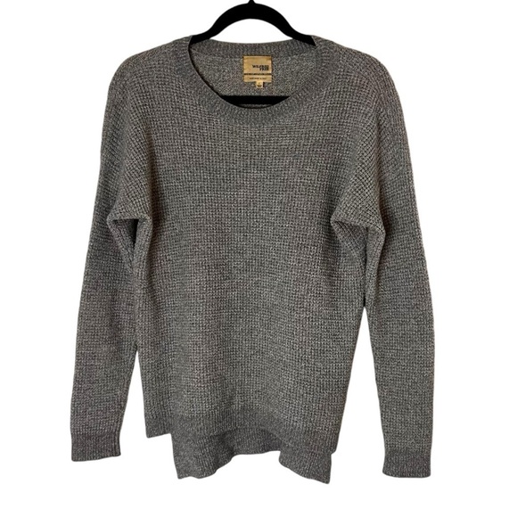 Aritzia Wilfred Free Isabeli Sweater- Merino Wool Waffle Knit Sweater-Size Large - Picture 5 of 12